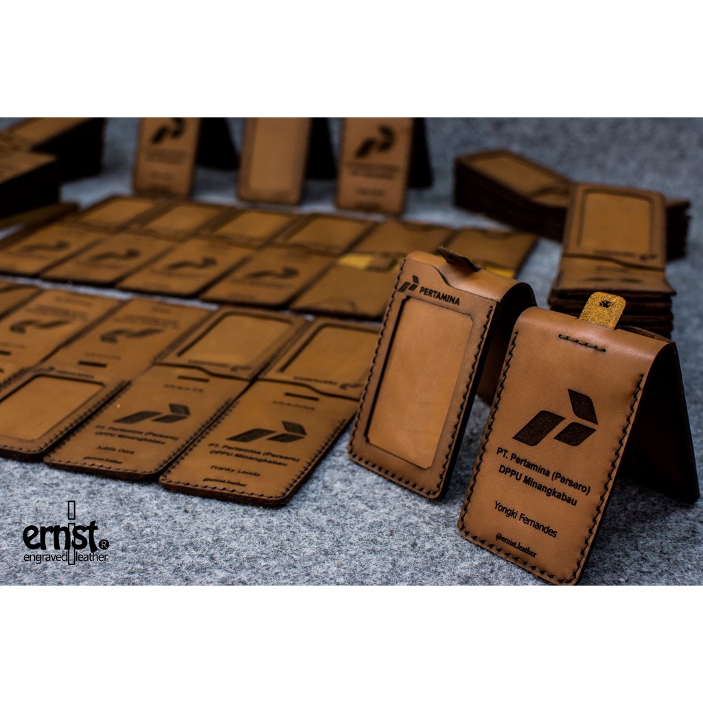 

ERNIST - A04 Id card Holder // Kulit sapi asli