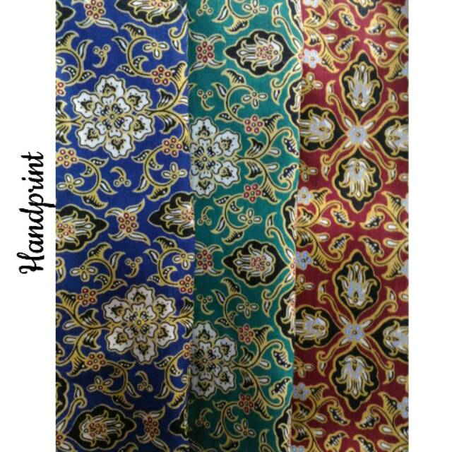 BAHAN KAIN BATIK HANDPRINT GULUNGAN GROSIR GROSIRAN / KAIN BATIK KATUN GROSIR METERAN