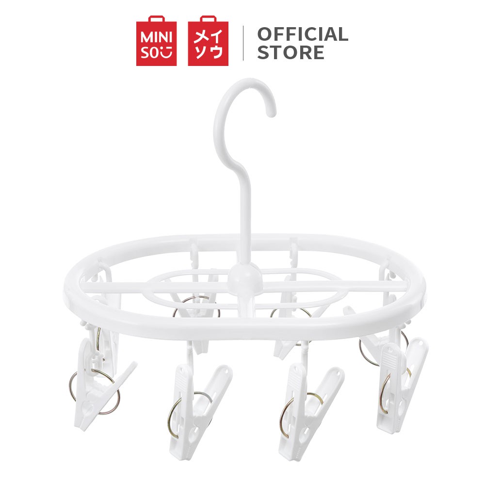  MINISO  Gantungan  Hanger Klip Isi 8 pcs Shopee Indonesia
