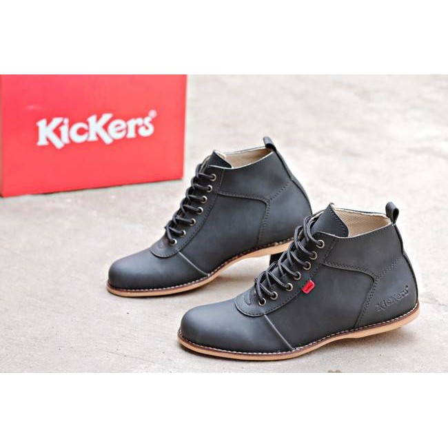 Sepatu Pria Kickers Bhandicot Casual Boots Kerja Kantor TERMURAH - TERLARIS