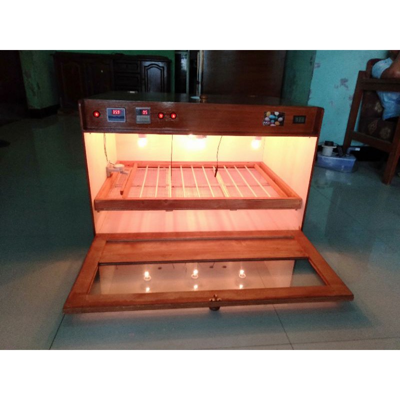 Inkubator penetas telur full otomatis digital kap 54 butir