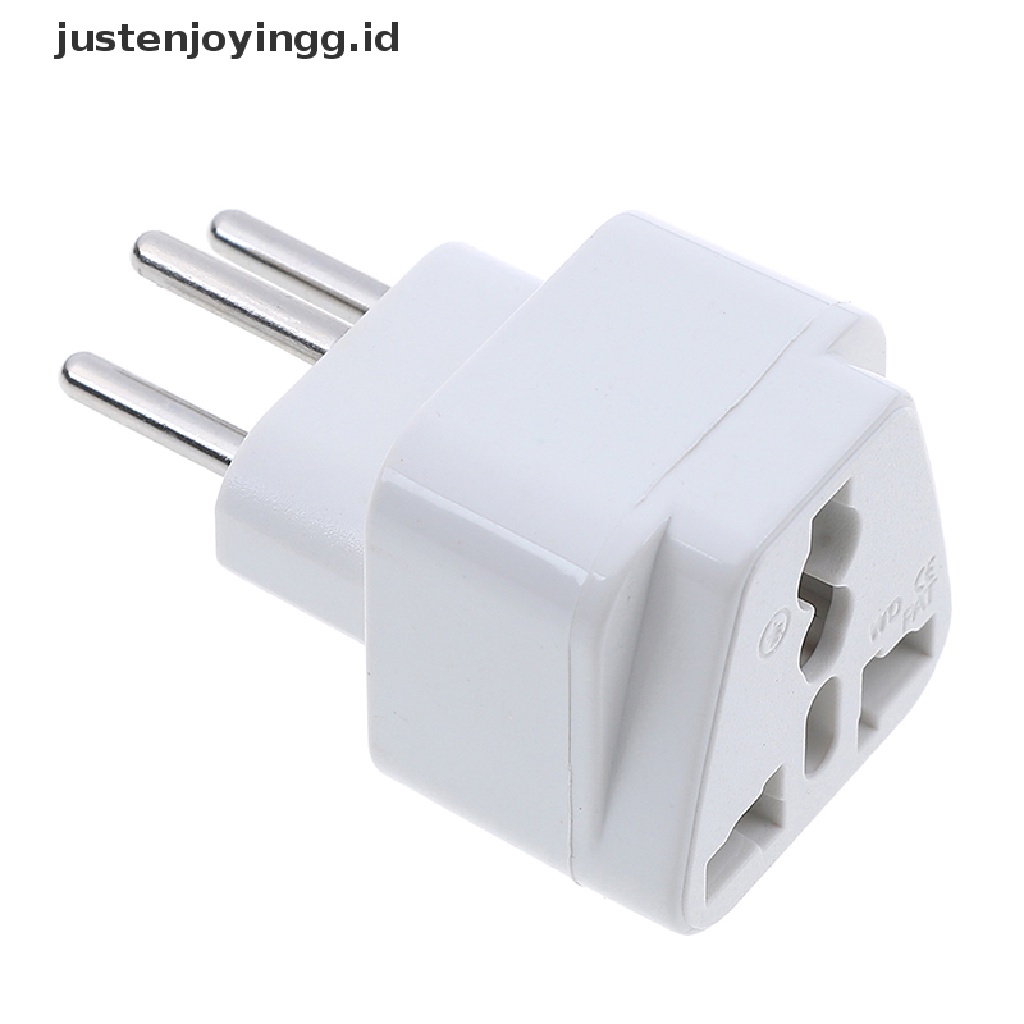 // justenjoyingg.id // Universal UK/US/EU to Switzerland Swiss AC power plug travel adapter converters ~