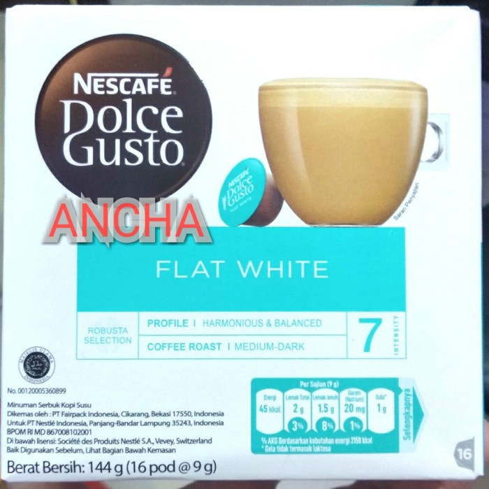 

Kopi - Nescafe Dolce Gusto Flat White