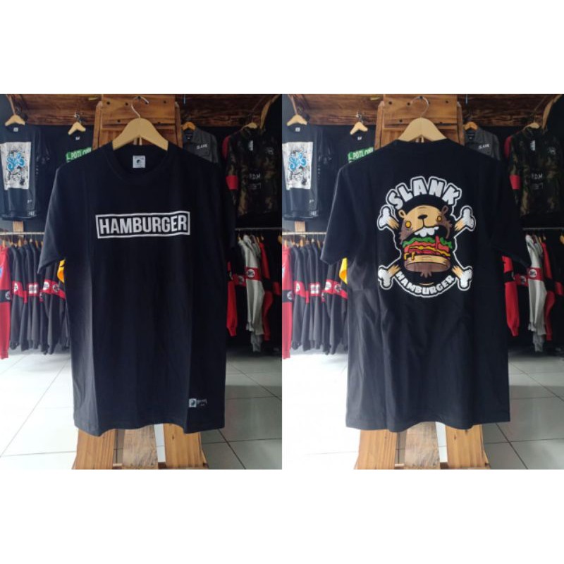 KAOS SLANK HAMBURGER || BAJU SLANKERS || THESLANKSTORE