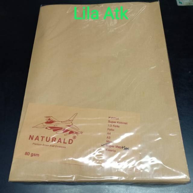 

Amplop Coklat Map