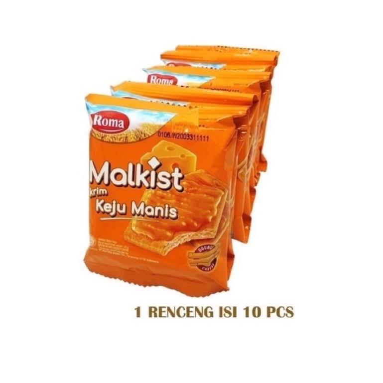 

ROMA MALKIST KEJU MANIS 23 GRAM RENCENG