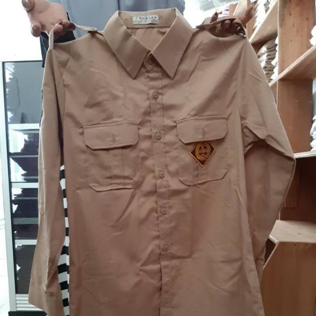 SERAGAM PRAMUKA COWOK SMA/BAJU PANJANG
