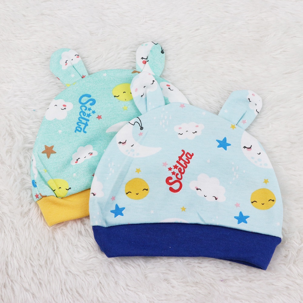 Scelta Baby - Topi Bayi Tali Baby Hat Bonnets Tp G 244 Nb thumbnail 5