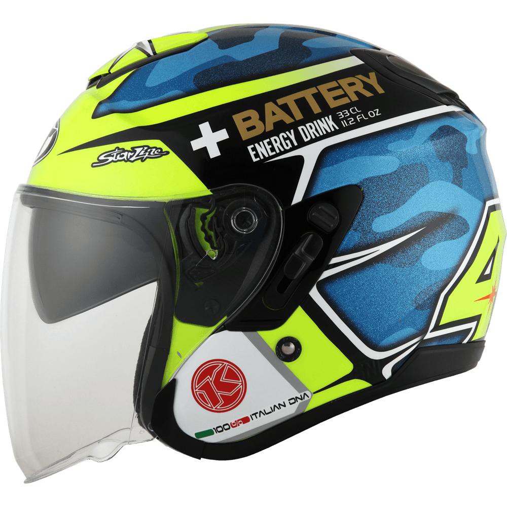 Helm KYT Kyoto 2 SE Aleix Espargaro - Blue