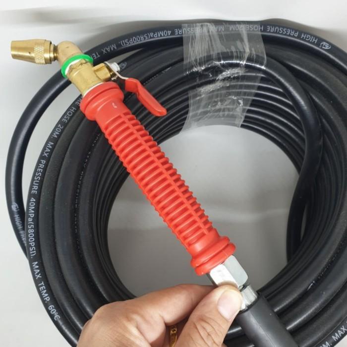 gun steam/sprayer steam/nozzle steam ujung bengkok jet cleaner