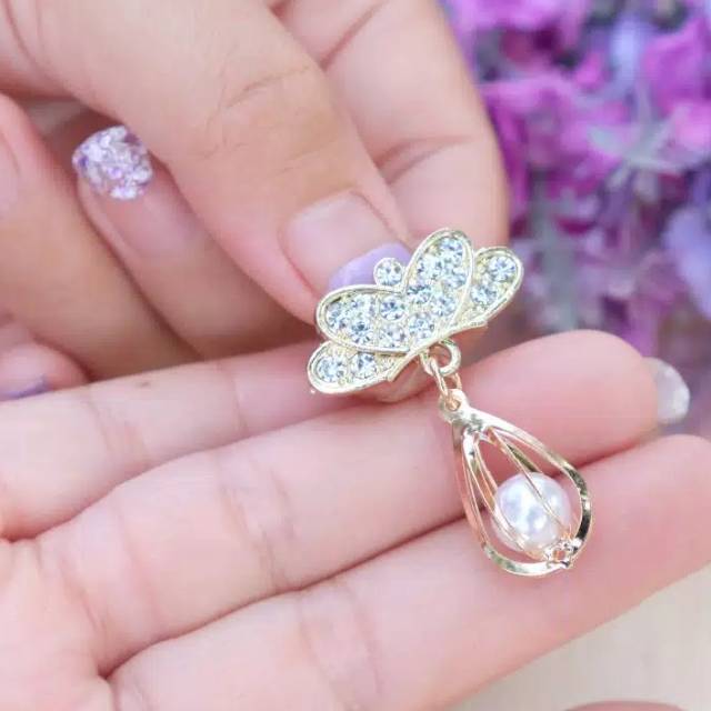 Bros Jilbab Mutiara Aksesoris Baju Muslim