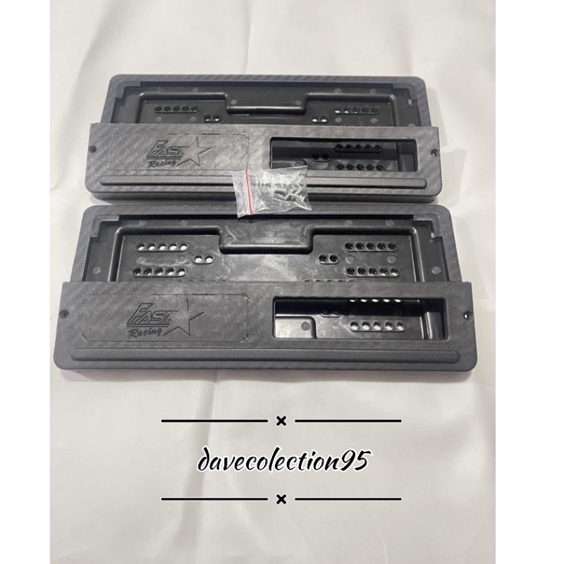 COD Dudukan Plat Nomor Motor Variasi Tempat Plat Universal 2pcs Vario Mio Beat Scoopy Nmax Pcx Aerox