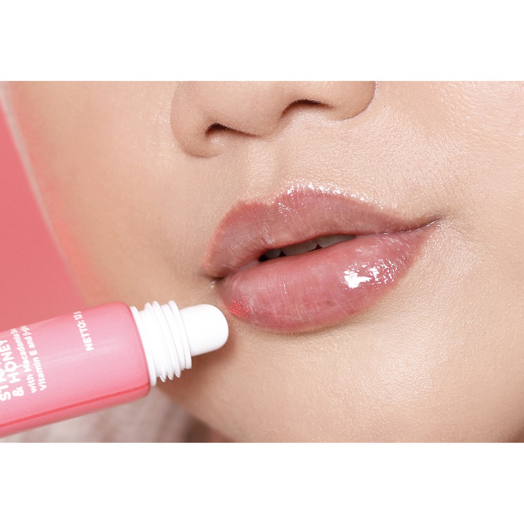 HANASUI LIP SLEEPING SERUM ORIGINAL / SERUM BIBIR HANASUI tube pink Girlsneed77