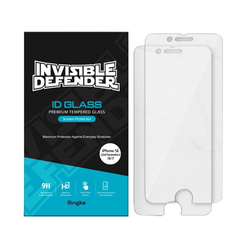 

Tempered Glass iPhone SE 2020 / 8 / 7 Ringke ID 0.3mm Screen Protector