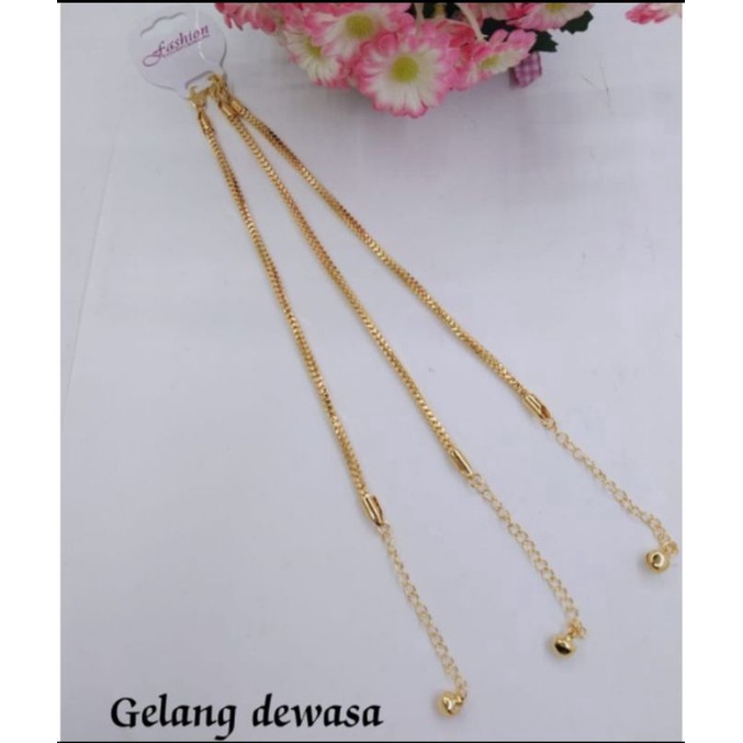 Gelang tangan wanita dewasa xp gold.