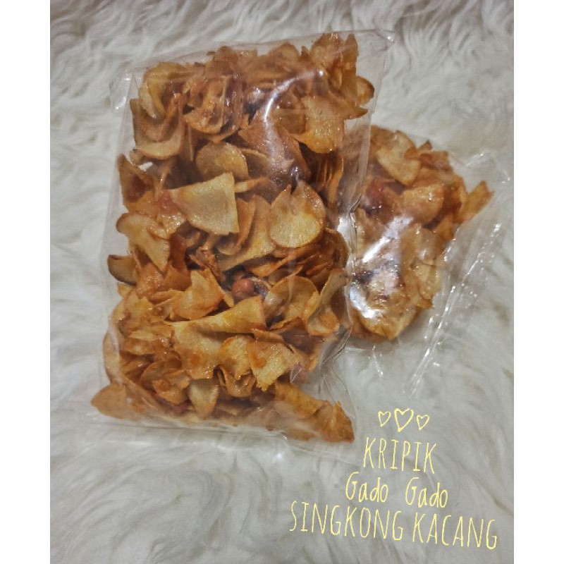 KRIPIK SINGKONG GADO GADO KHAS JEPARA PEDAS MANIS