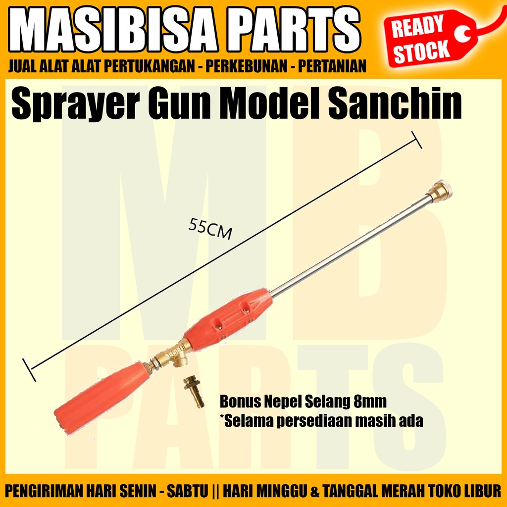 Stik / Gun Sprayer Model Sanchin panjang 55cm