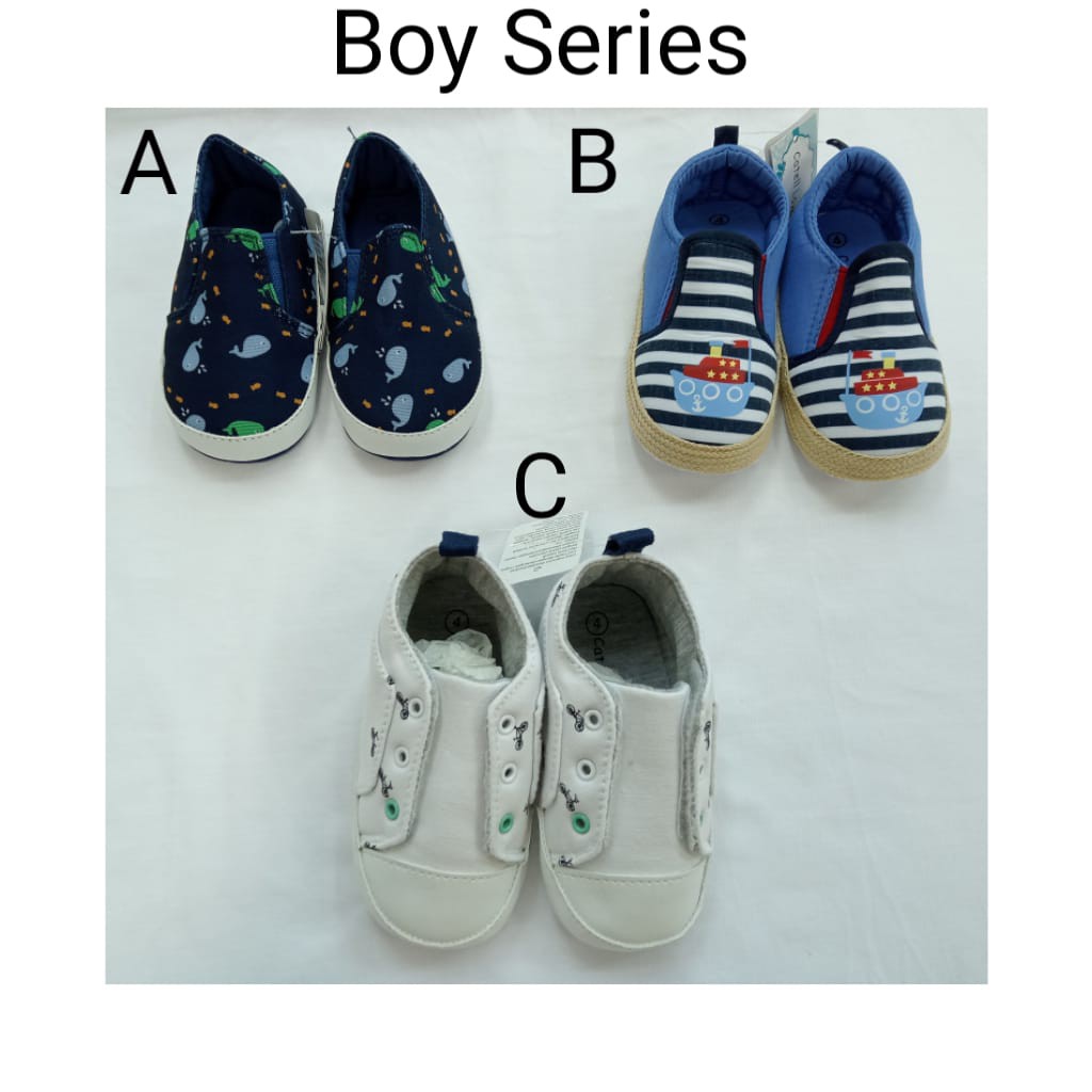 Sepatu Bayi Prewalker Perempuan &amp; Laki Laki Catell Love / Sepatu Lucu /Sepatu Anak