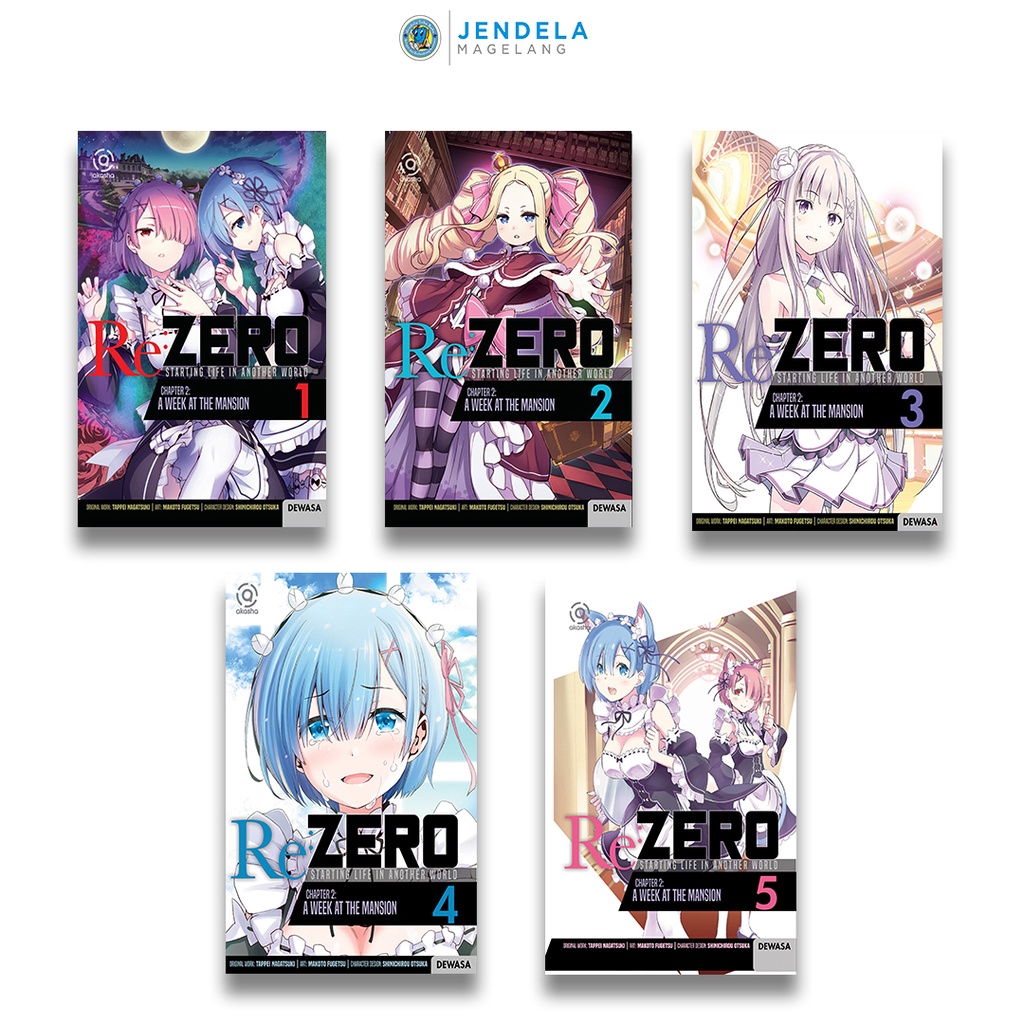 Komik Akasha : Re: Zero Seri Lengkap