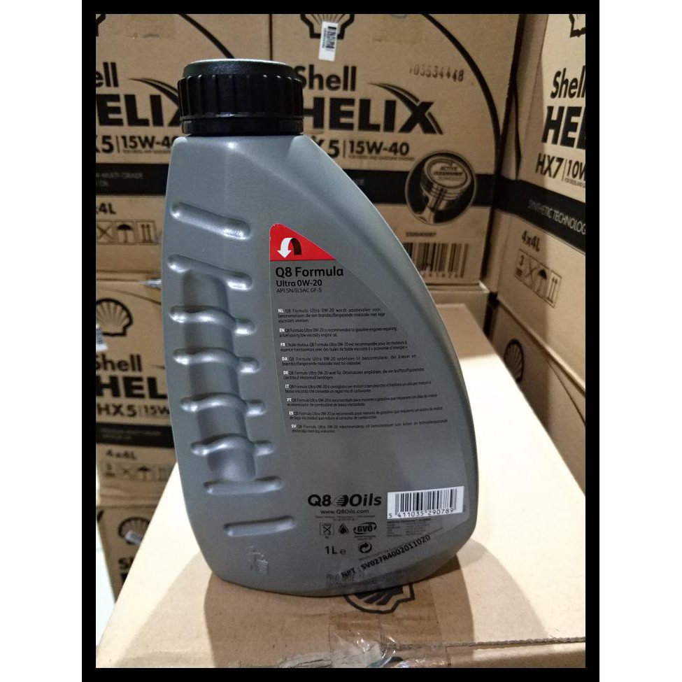 Promo Oli Q8 Ultra 0W-20 Best Seller 