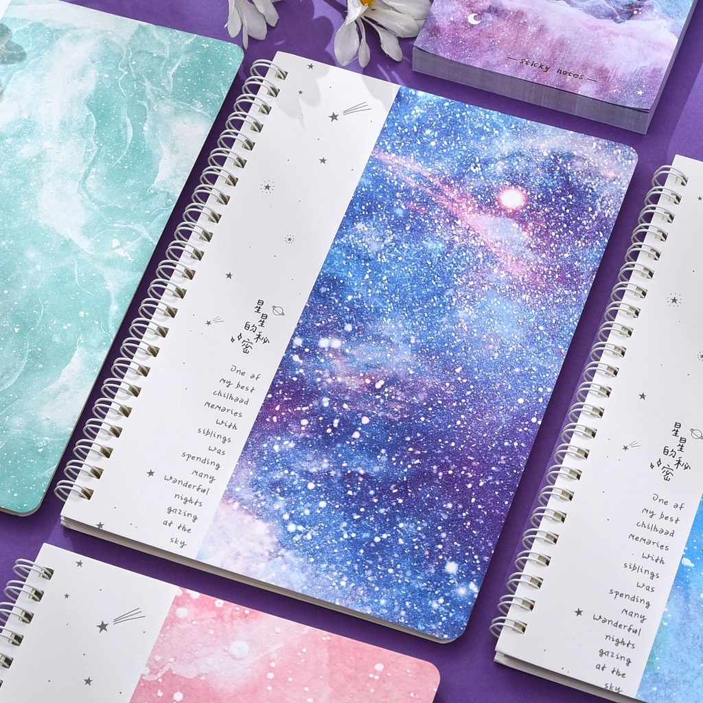 

[DZ] ST342 - Buku Notebook Loose-Leaf Spiral A5 60 lembar