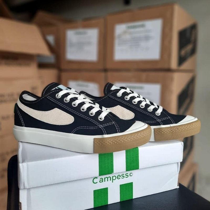 campess black white  gum low
