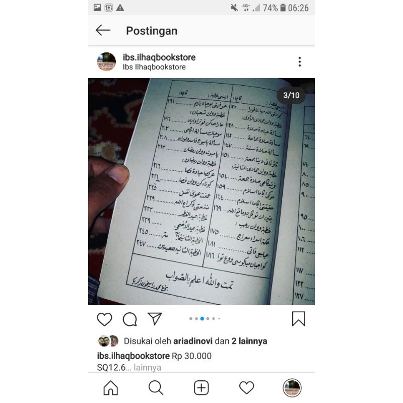 khutbah jumat bulanan tulisan arab bahasa jawa pegon