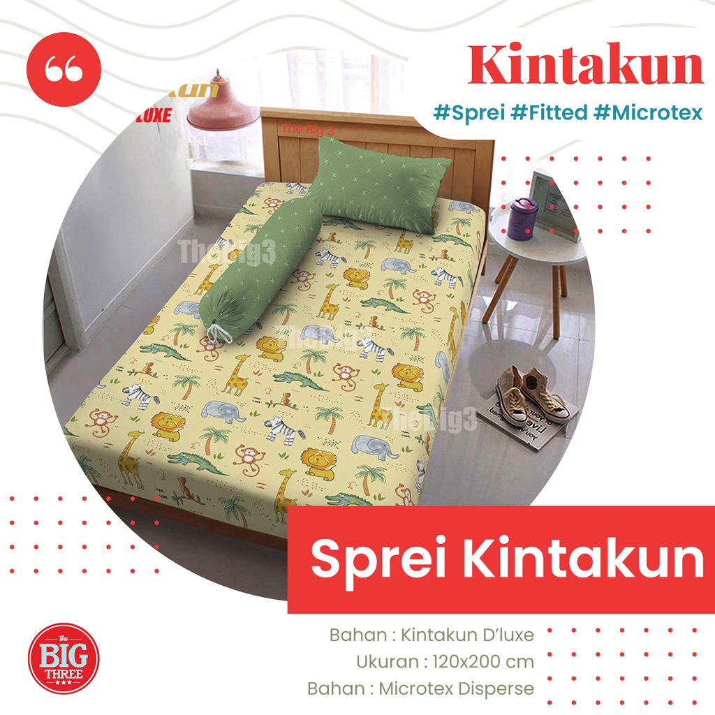 KINTAKUN Sprei 120x200 motif Axel Arfana Amina Azura Adira Ensley BloomaLamina Shakila Amerta Thera Atarya Madana Tiwi Elva Hanum Rena Nuraga Marma Raduga  Ariadra Gemi Rena Gian Gista Kartika Indira Lavana Kirana Kelana Damara  Citra Tiwi - SP SINGLE 120