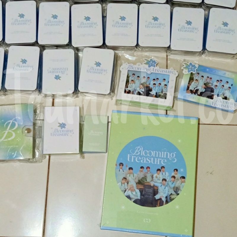 TREASURE MD BLOOMING YGP WEVERSE (WELCOME BOOK PHOTOSTAND TINCASE BINDER FULLSET SHARING Hyunsuk Jih