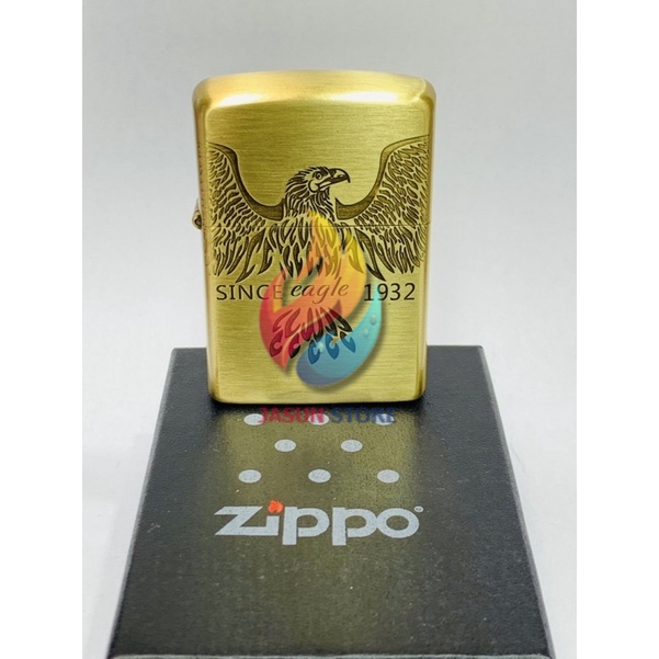 Korek Zippo Motif EAGLE Zippo Motif Grafir Zippo Antik Zippo Premium