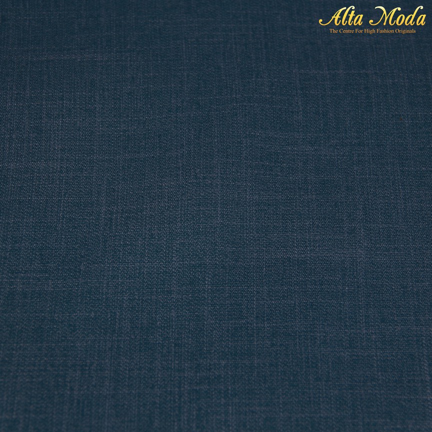 Kain Linen Look Aegean Blue Biru 1m Alta Moda Shopee Indonesia