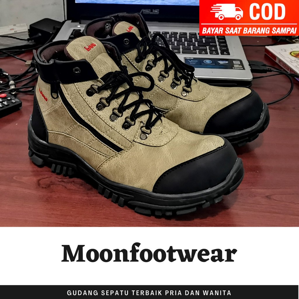 Sepatu Safety Pria Morisey Original Lavio