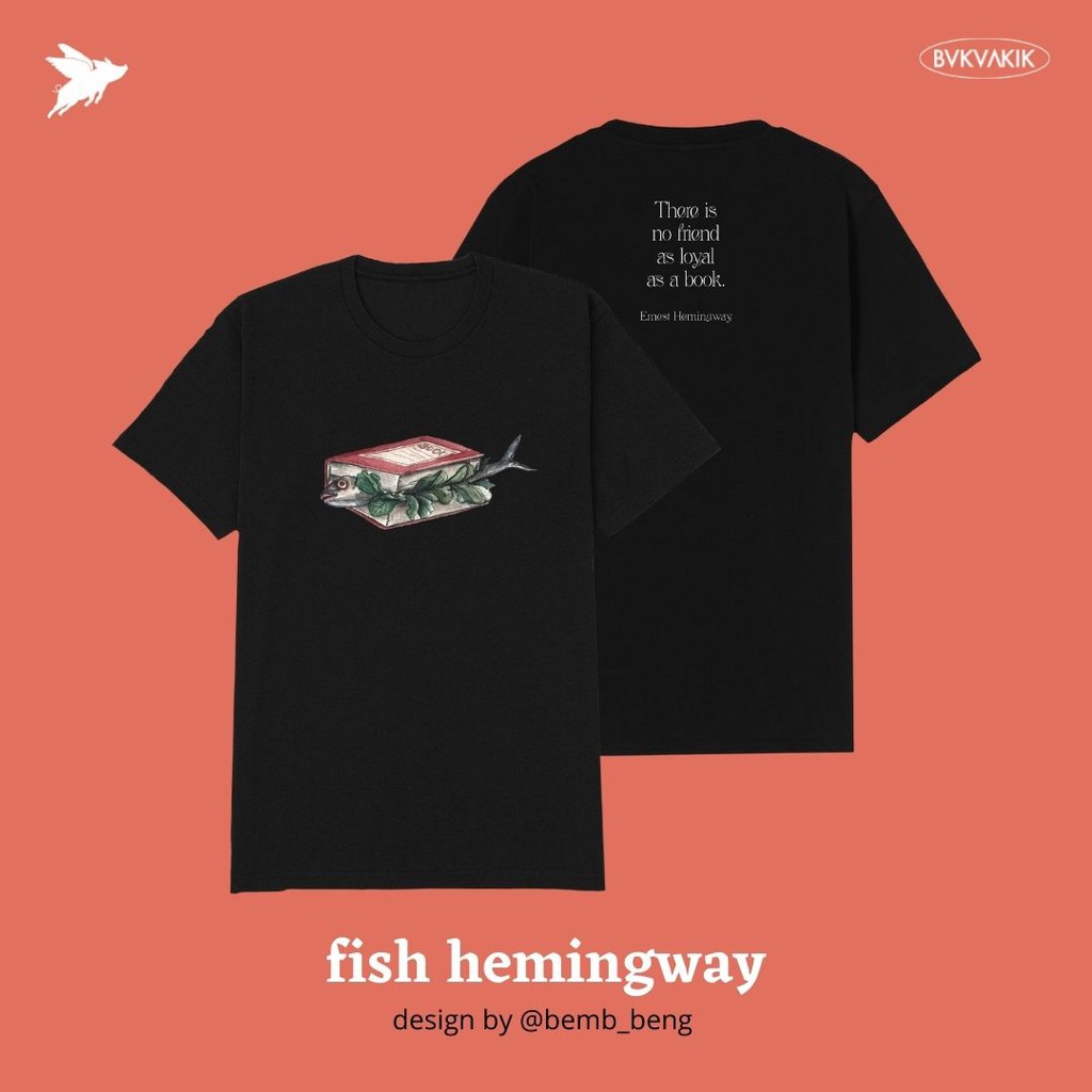 Kaos Fish Hemingway