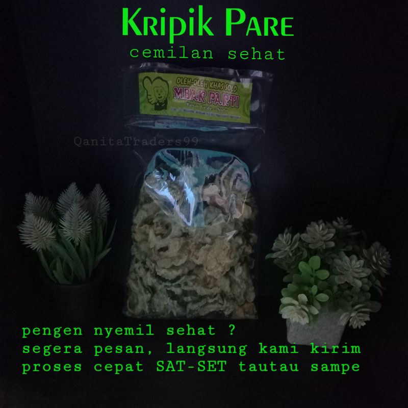 

KERIPIK PARE 200 gram Original Renyah Gurih