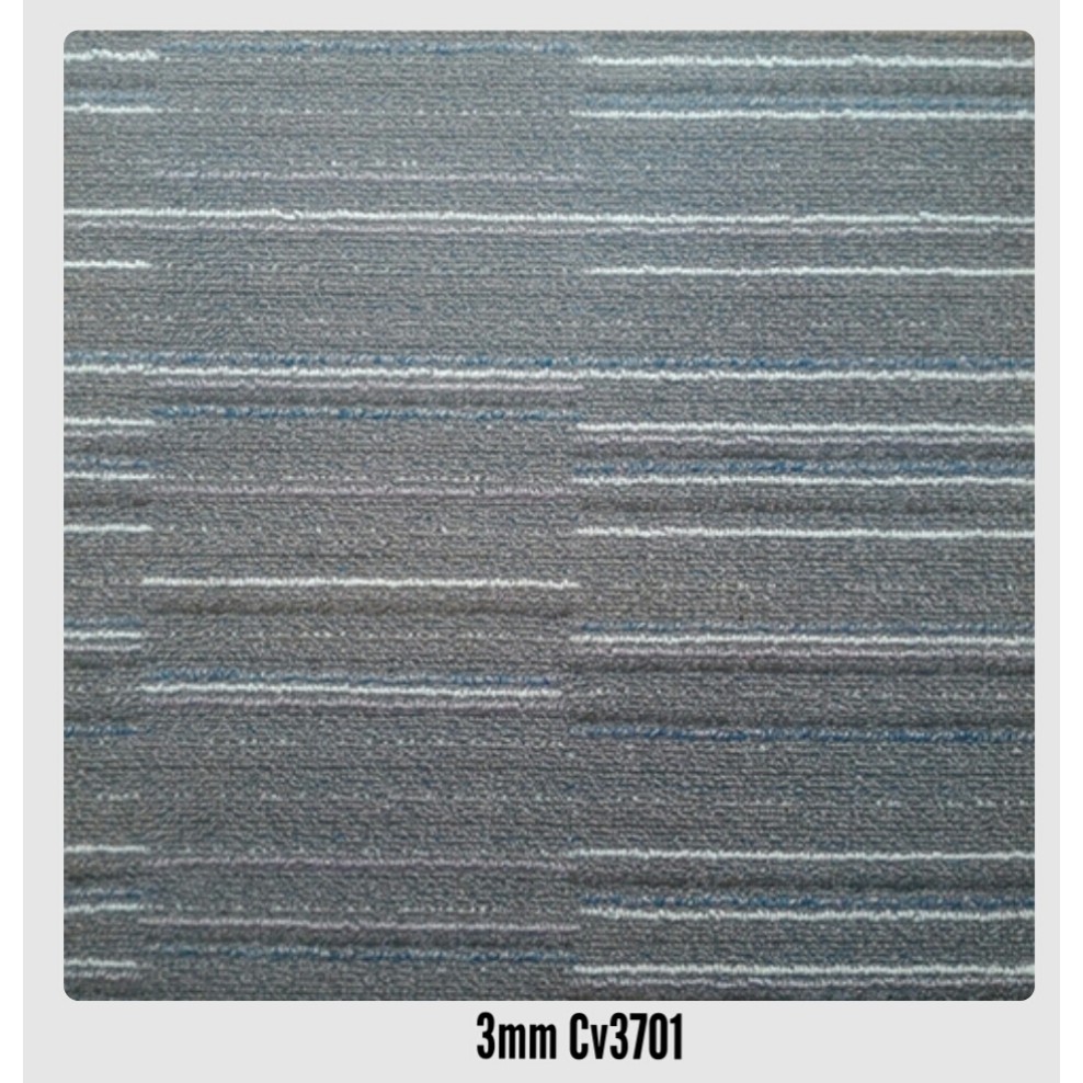 Vinyl Meforze motif karpet tebal 3mm