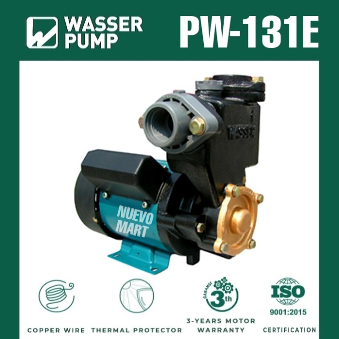 WASSER Shallow Pump Pompa Air Dangkal PW-131E / PW 131 E / PW 131E