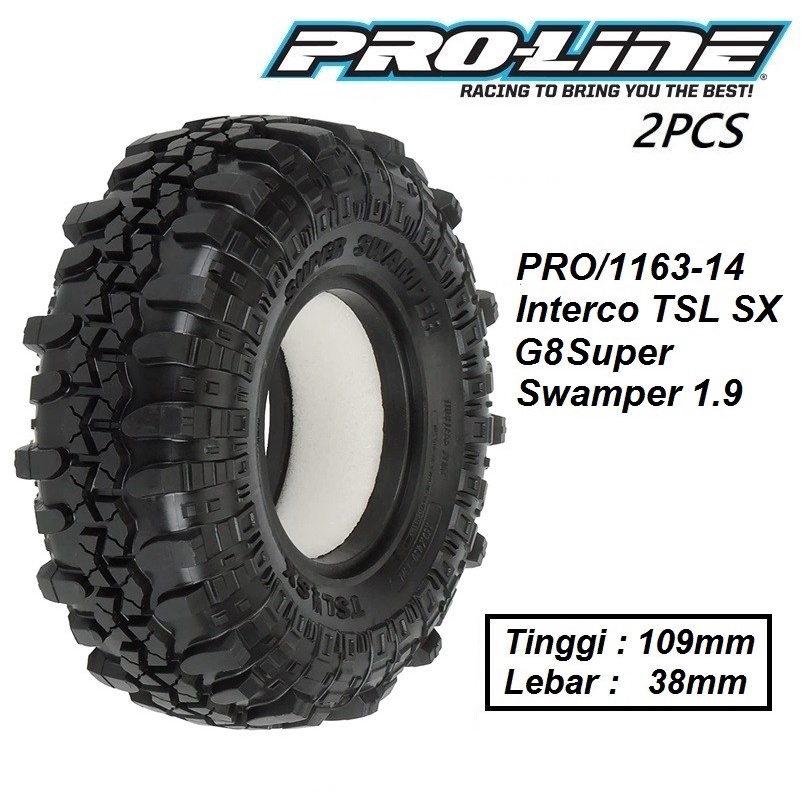Ban Pro-Line / proline Interco TSL SX Super Swamper 1.9 2 pcs RC Car