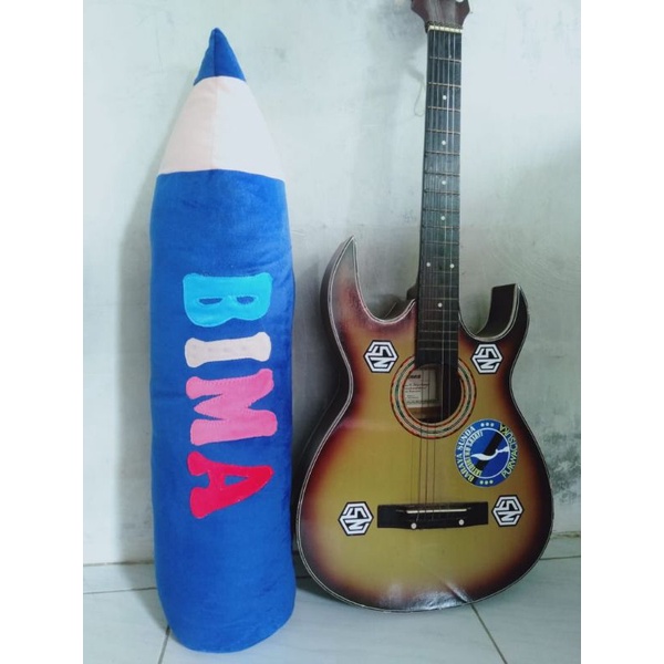 

bantal pensil nama
