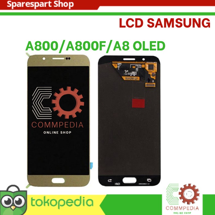 {SuheStore} LCD Samsung A800/A800F/A8 OLED Touchscreen - Putih Murah