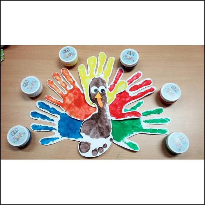 

ATK0313PM 6 WARNA WASHABLE FINGER PAINT PAINTMATE CAT AIR JARI ANAK TK - HITAM