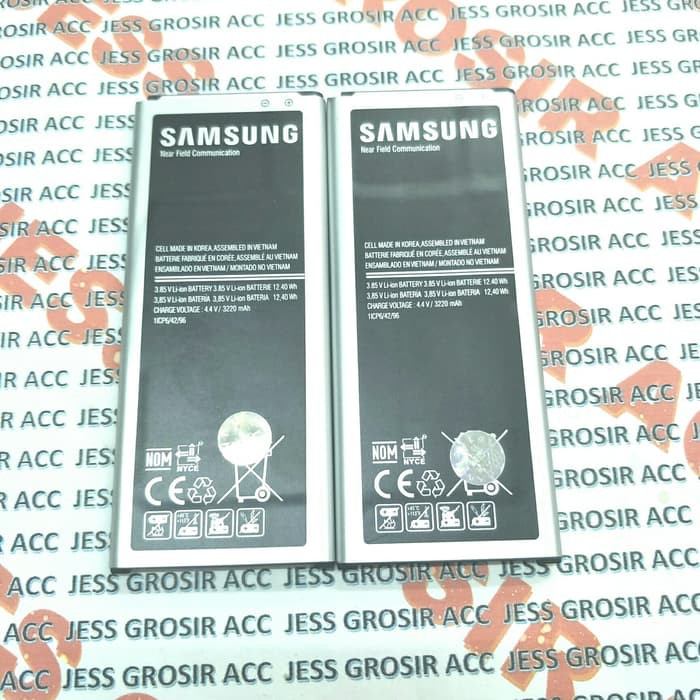 Baterai Battery Original SEIN SAMSUNG NOTE 4 NOTE4 N9100 , EB-BN910BBE