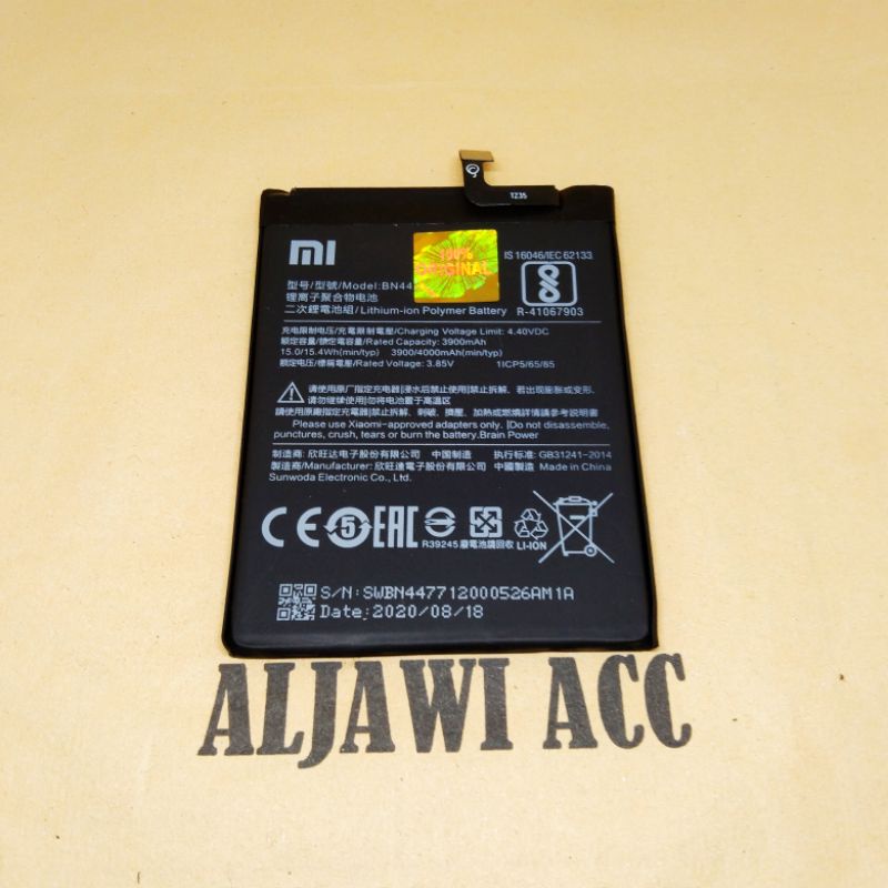 Baterai Batre Battery Xiomi Xiaomi Redmi 5+ Redmi 5 Plus BN44 Original Battery