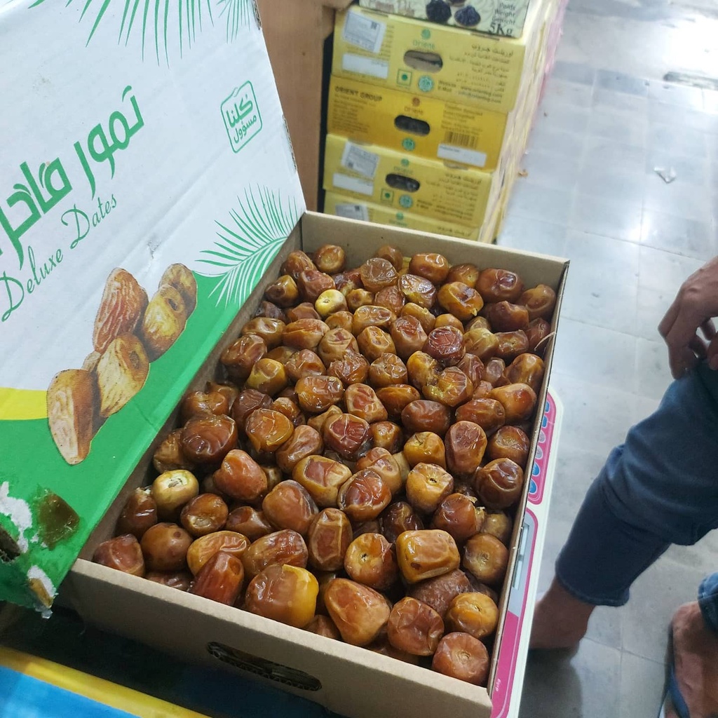 Kurma Raja Sukari Basah 3Kg Kurma Sukkari Premium Asli 100% Original//oleh oleh haji dan umroh