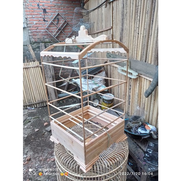 Sangkar kosan ukuran 40 ambrukan