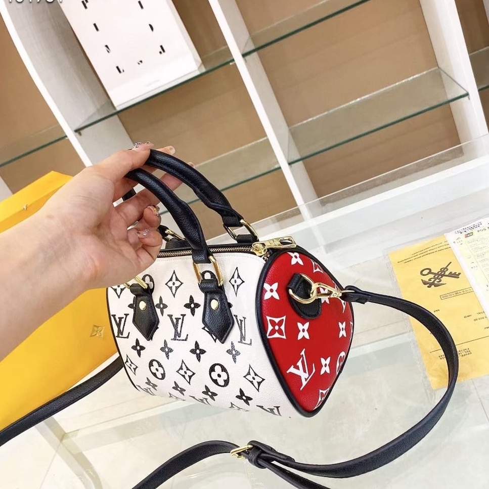 6801 L Vuitton Speedy Båñdouliere ♡Free Sarung +BubbleWrap+No seri♡