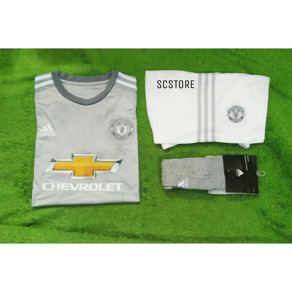 Jersey Manchester United 3rd 2017/2018 17/18 FULLSET Grade Ori