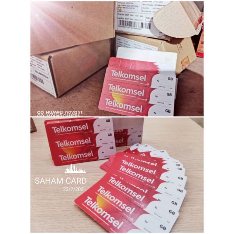 Voucher kosong Telkomsel kalimantan , minimal order 100pcs ya bosku