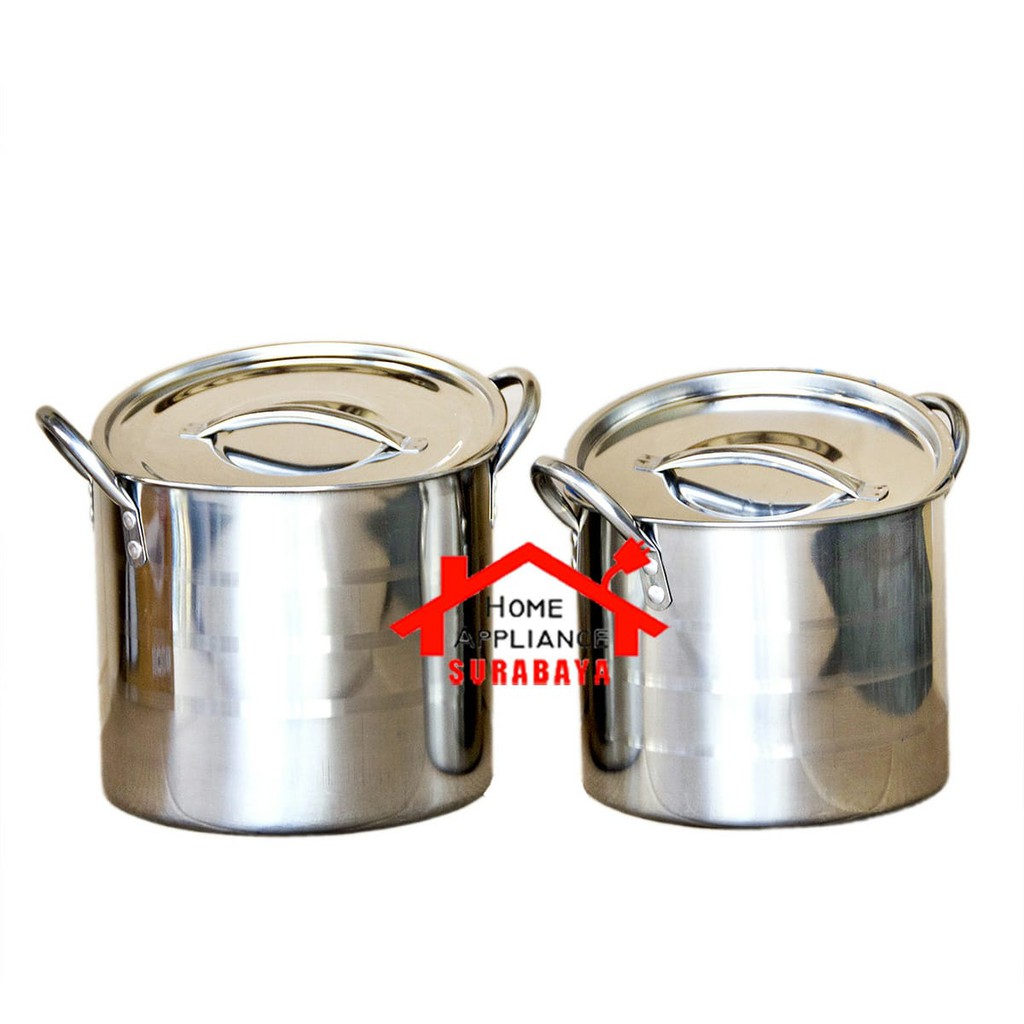 Asta Panci Mini Pots 2 PCS Stainless Steel Cookware ASMP 01 / ASMP-01