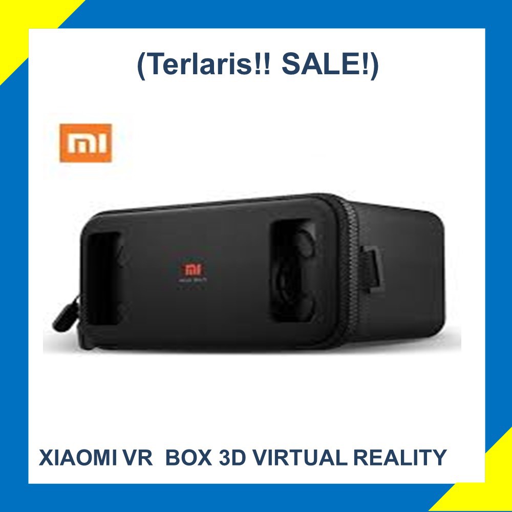 GRATIS ONGKIR XIAOMI MI VR HEADSET BOX 3D VIRTUAL REALITY FOR SMARTPHONE HOT DEAL PROMO DISKON 2018