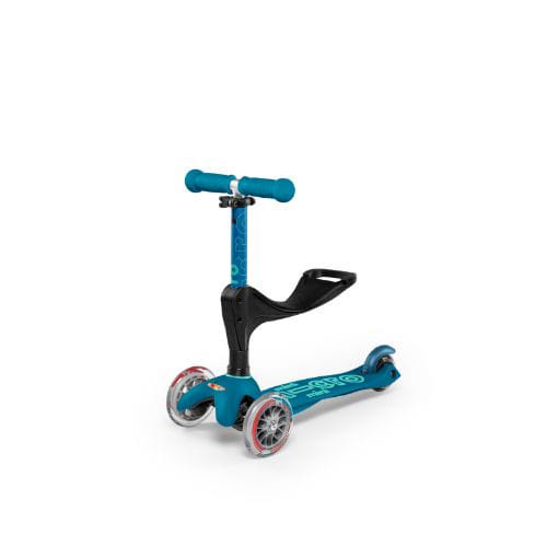 MINI MICRO 3 IN 1 DELUXE PLUS / SCOOTER/ STROLLER ICE BLUE